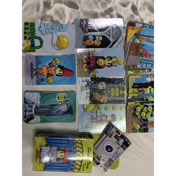 Bộ bài Smith Tiny Tarot Handmade