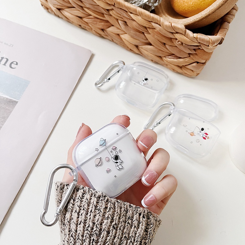 Vỏ bảo vệ hộp sạc tai nghe Redmi Buds 3 TWS bằng TPU mềm trong suốt in mặt cười dễ thương