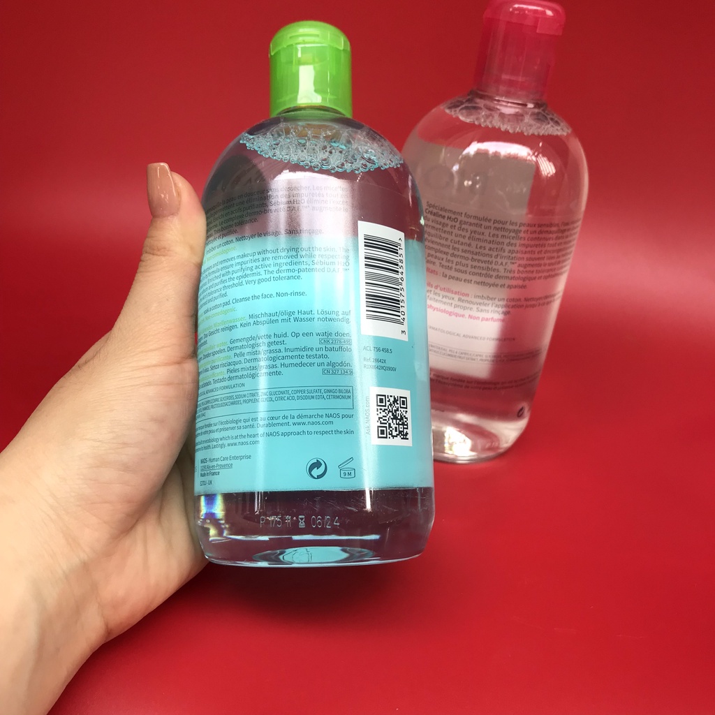 Tẩy Trang dành cho da nhạy cảm và da dầu Bio Pháp 500ml