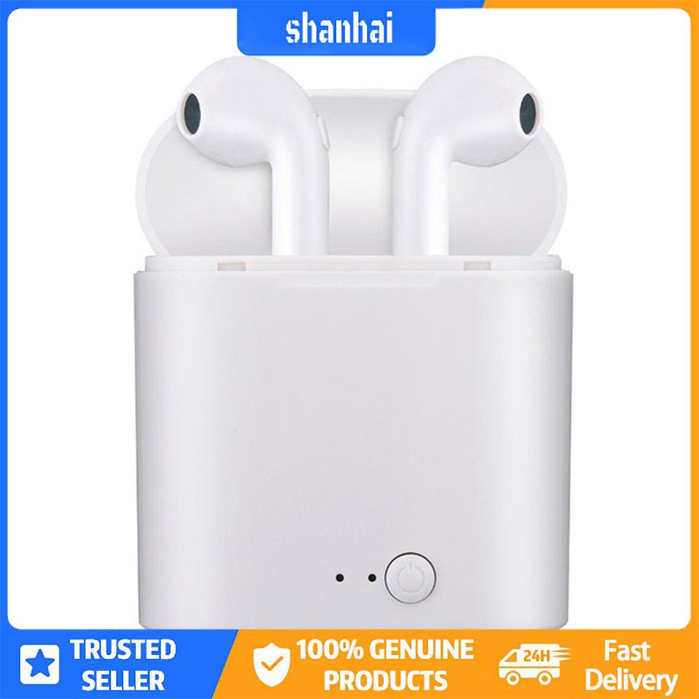 Tai nghe không dây I7S Mini Stereo Earphone Headphones Auto Matching