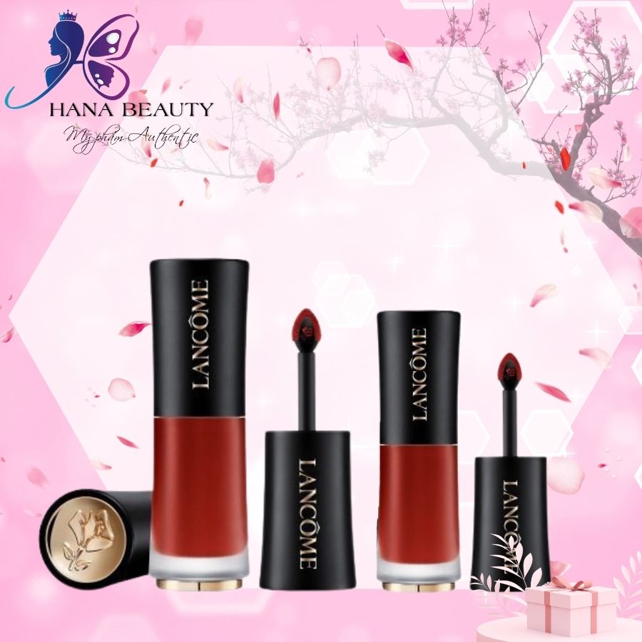 Son Lancome L'Absolu Rouge Drama Ink 6ml, Son Kem Lancome Chính Hãng Full Size