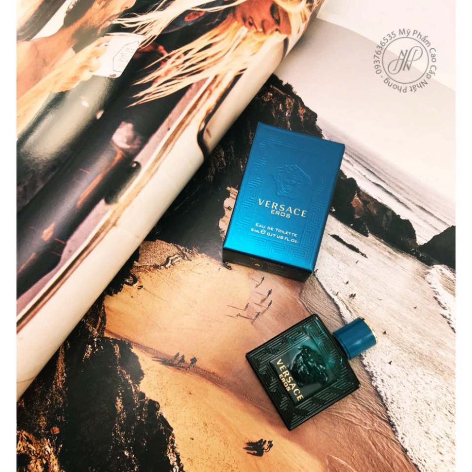 Nước hoa ❤️𝑭𝒓𝒆𝒆𝒔𝒉𝒊𝒑❤️ Nước hoa nam Versace Eros phiên bản EDP 100ml
