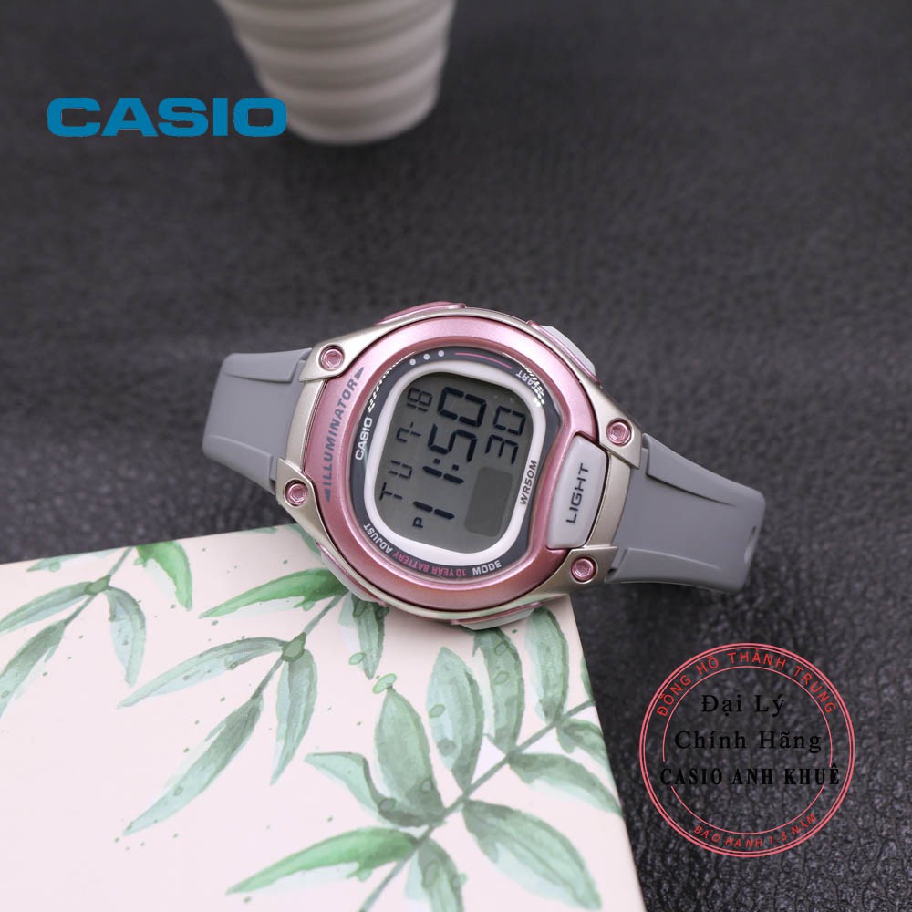 Đồng Hồ Nữ Casio LW-203-8AVDF Dây Nhựa Pin 10 Năm