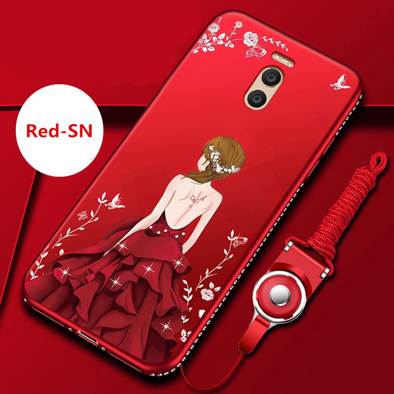 Ốp điện thoại mềm in họa tiết cô gái cho Meizu M6 Note Meilan Note 6