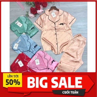 [TẶNG BAO LÌ XÌ] ĐỒ BỘ MẶC NHÀ BIG SIZE GẤM TAY NGẮN QUẦN DÀI 62-75KG