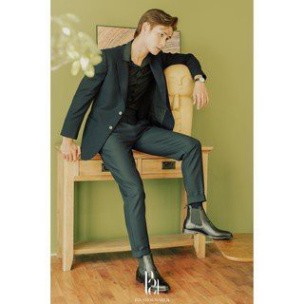 Giày thời trang nam Chelsea boots kiểu dáng classic thời trang chất liệu da bò | BigBuy360 - bigbuy360.vn