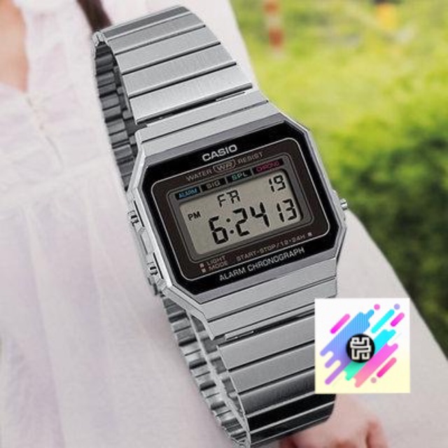 Đồng hồ Nam Casio A700W cổ điển sang trọng