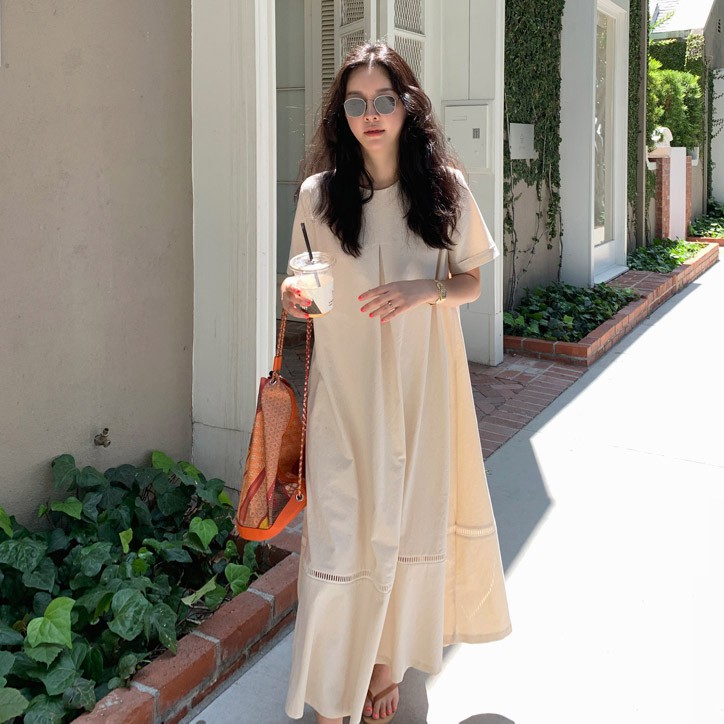 Bigsize Đầm Váy Bohemian baby doll boho maxi vintage dáng dài suông rộng đẹp ullzang bầu M L XL XXL 3xl