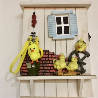 Móc khoá hình vịt vàng