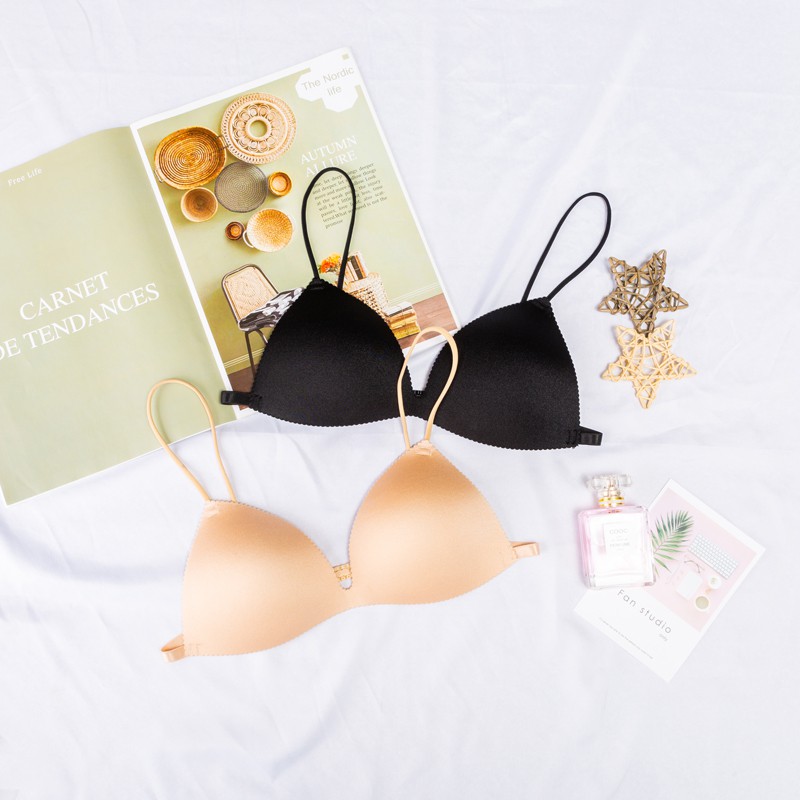  Áo ngực với dây đeo mỏng không gọng gợi cảm