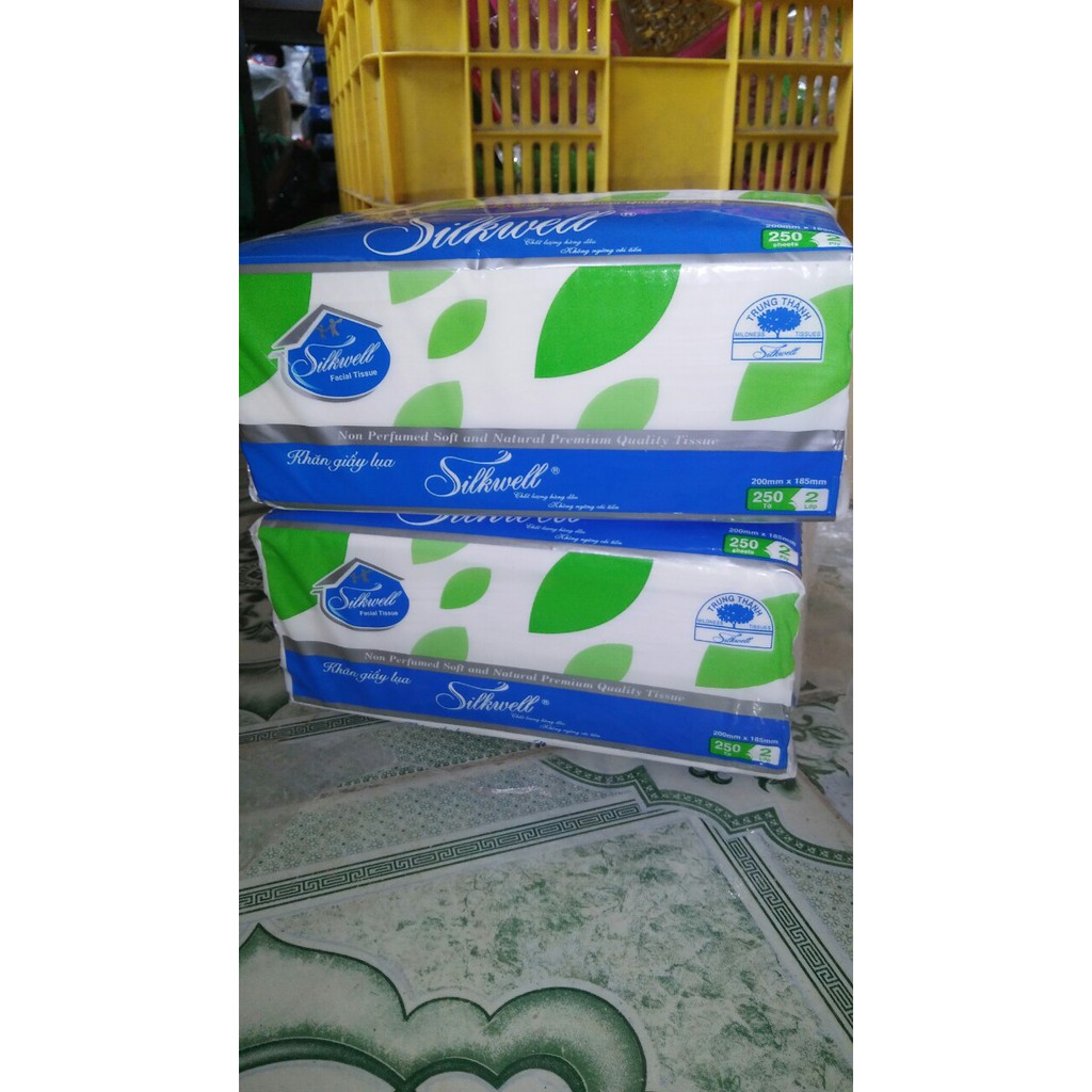 giấy ăn posy xanh