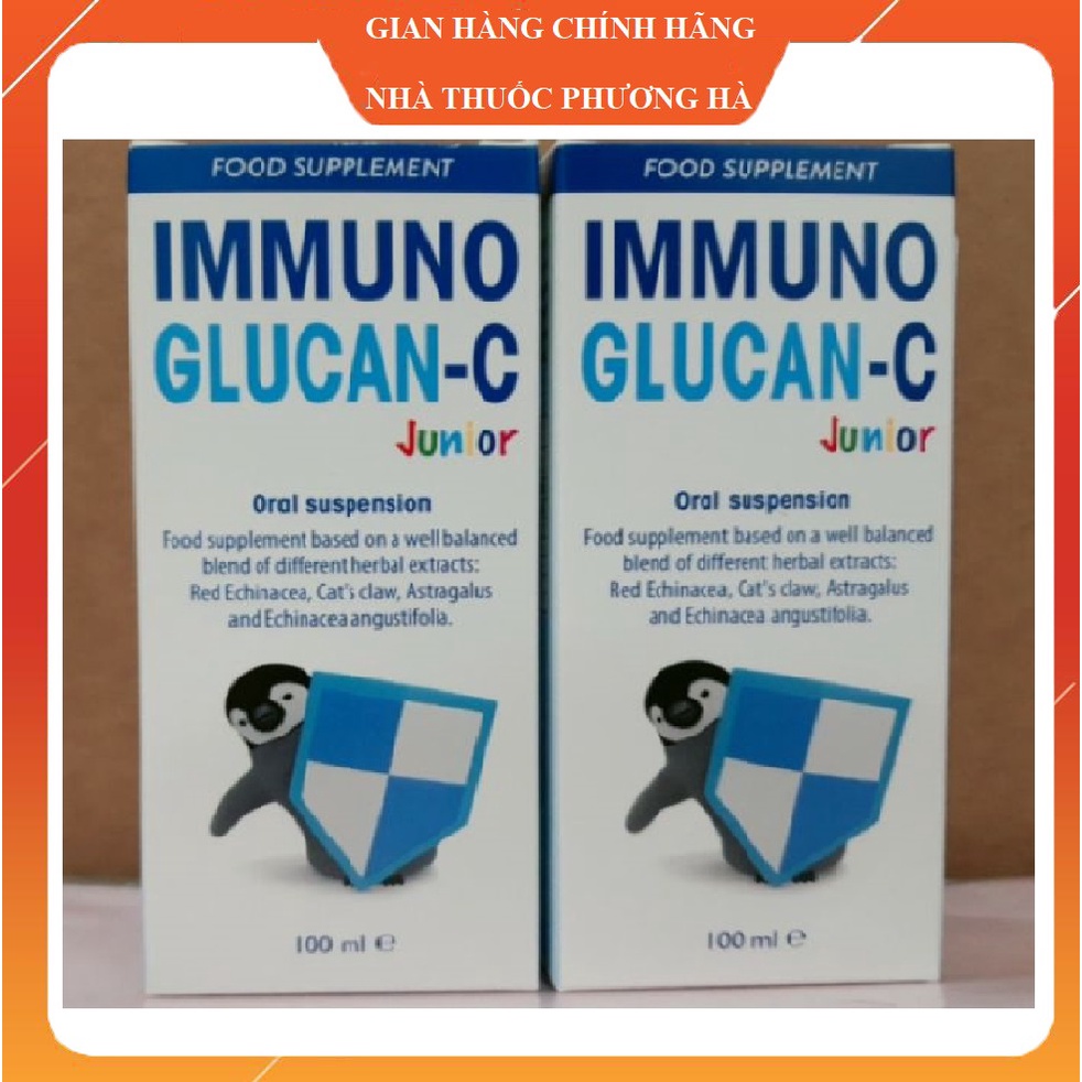 Siro tăng đề kháng Immuno Glucan C Chai 100ml (Nhập khẩu Ý)
