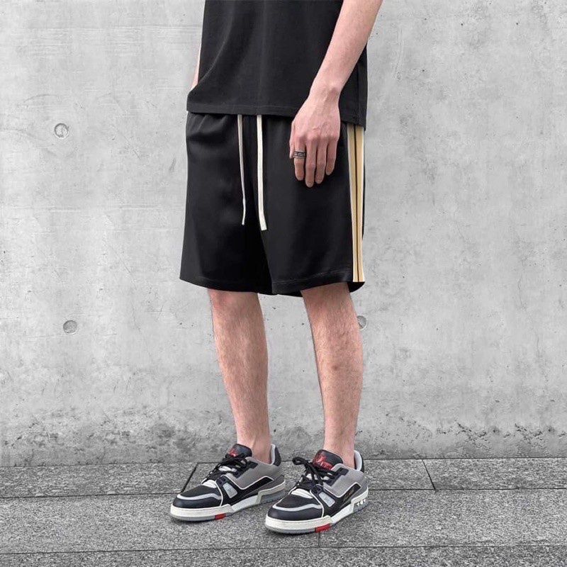 Quần short nam GUMANO Quần đùi nam thể thao kẻ sọc unisex chất liệu cao cấp thoáng mát