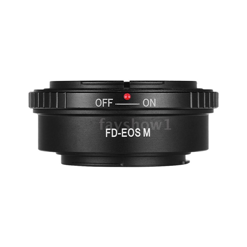 Ngàm chuyển đổi ống kính FD-EOS M cho ống kính Canon FD của camera Canon EOS M M2 M3 M5 M6 M10 M50 M100