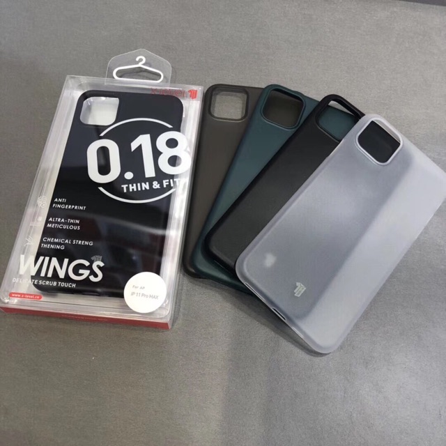 Ốp lưng nhám siêu mỏng x-level cho iphone 11