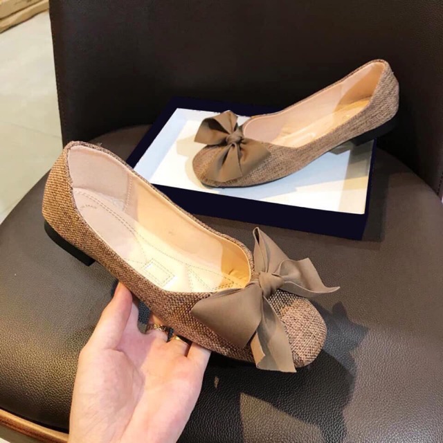 Giày bệt nơ Hàn vnxk