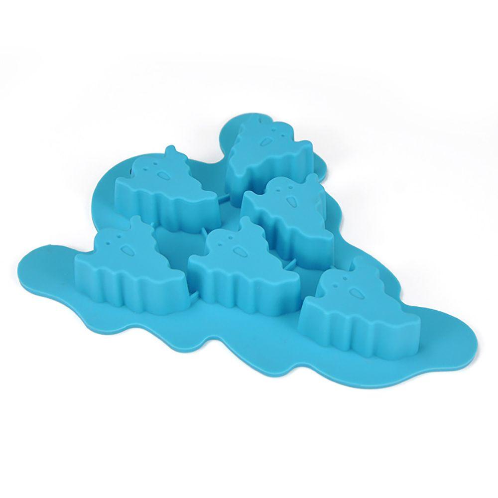 YOLA Bộ 4 Khuôn Silicone Làm Đá Hình Ma Halloween