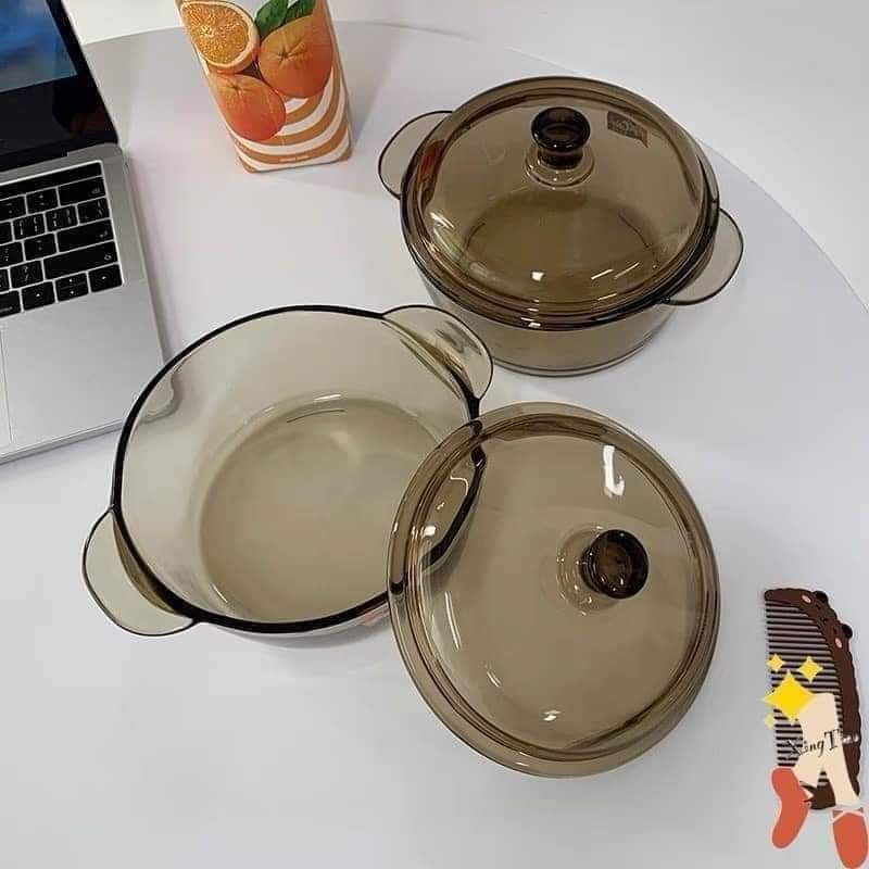 Set 5 món bát thủy tinh chịu nhiệt cao cấp(tặng free 5 móc dán tường)