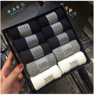 Set 10 đôi tất kháng khuẩn, tất nano nam