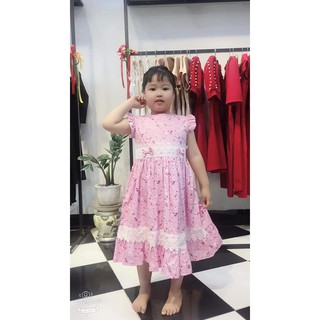 Đầm hoa (hàng thiết kế)