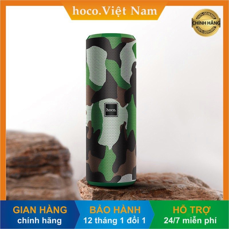 [Hoco. Việt Nam] Loa mini không dây di động bluetooth v5.0 HOCO BS33 Sport âm thanh vòng 360 độ - hàng chính hãng