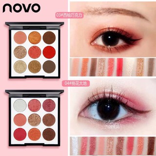 BẢNG PHẤN MẮT NOVO 9 Ô XINH