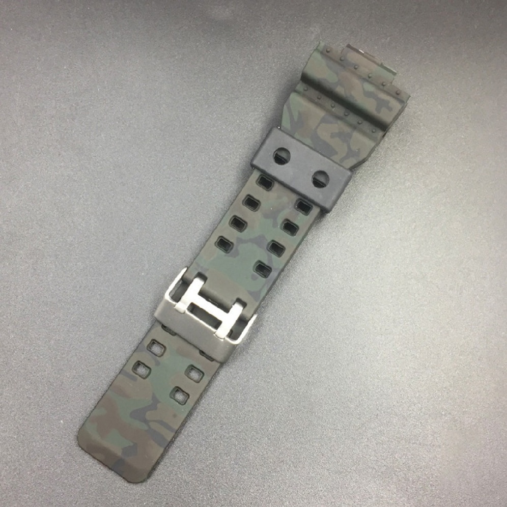 Replacement Camouflage Watch Strap Band For G Shock 16mm GA100/120/GD120/G-8900