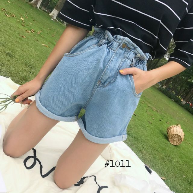 Quần Short Lưng Thun bigsize đáy dài size nhỏ đến 35 ms 1011