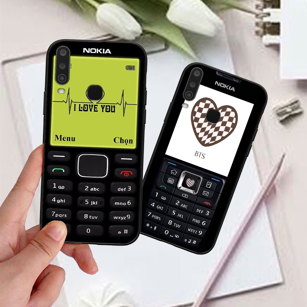 Ốp Vivo U10 / Y15 / Y17 / Y19 / U3 bộ hình điện thoại nokia huyền thoại , BTS , Vpop cute