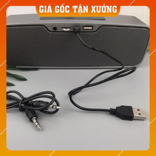 [GIÁ SỐC] Loa Bluetooth Không Dây Gutek S2025 Âm Bass Cực Hay, Kết Nối Usb, Thẻ Nhớ, Cổng 3.5, Đài Fm Vỏ Nhôm Sang Trọng