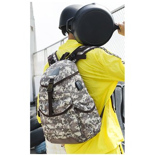 Balo PUBG 2 cực chất (khóa đồng, tấm da cao cấp) (Ảnh sp thật)