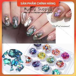 Xà Cừ Nail Vân Đá Mỏng Vân Đá 12 Màu SP000385