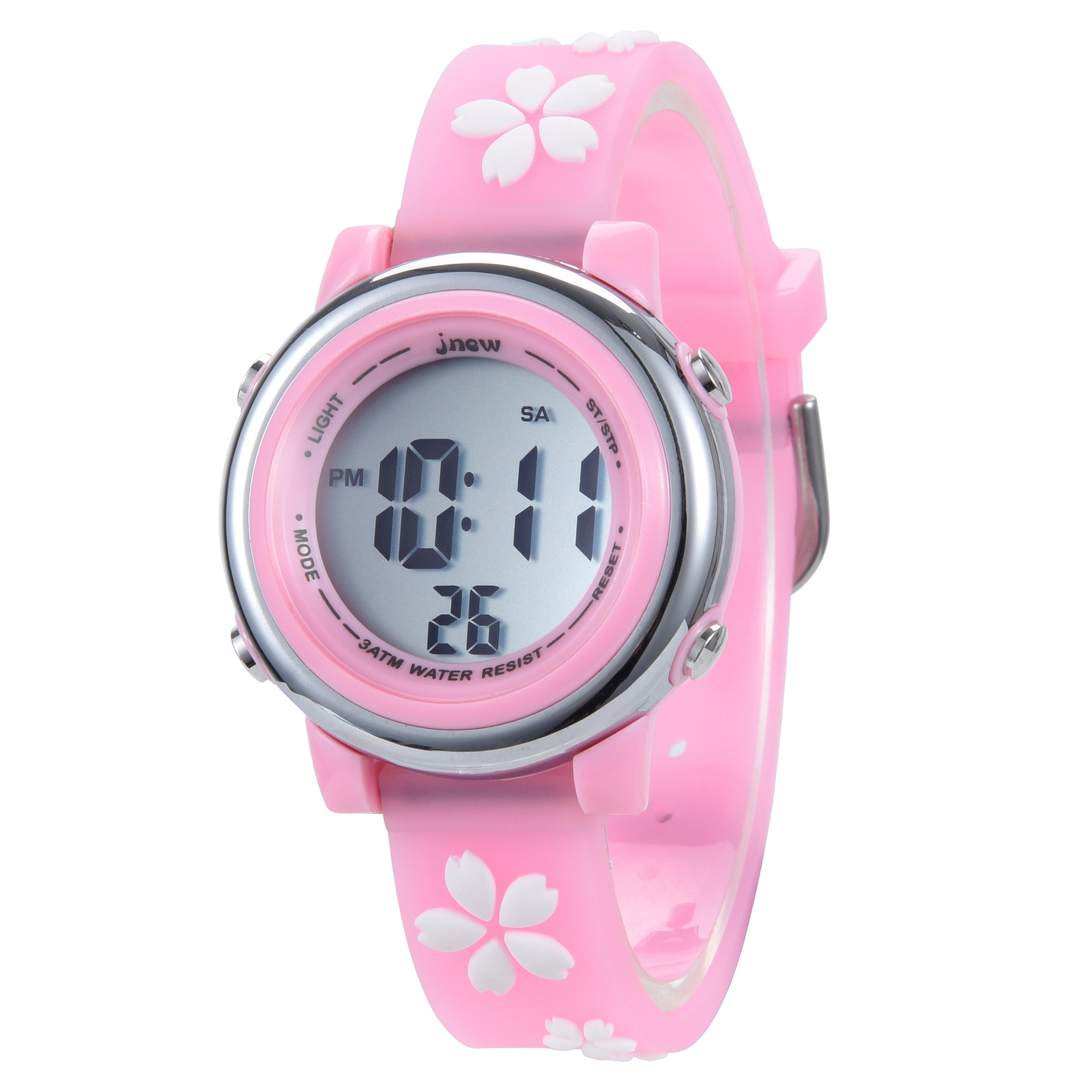 JNEW Đồng hồ dành cho trẻ em Cô gái hoạt hình Đồng hồ không thấm nước Đồng hồ điện tử LED thời trang mới của trẻ em | BigBuy360 - bigbuy360.vn