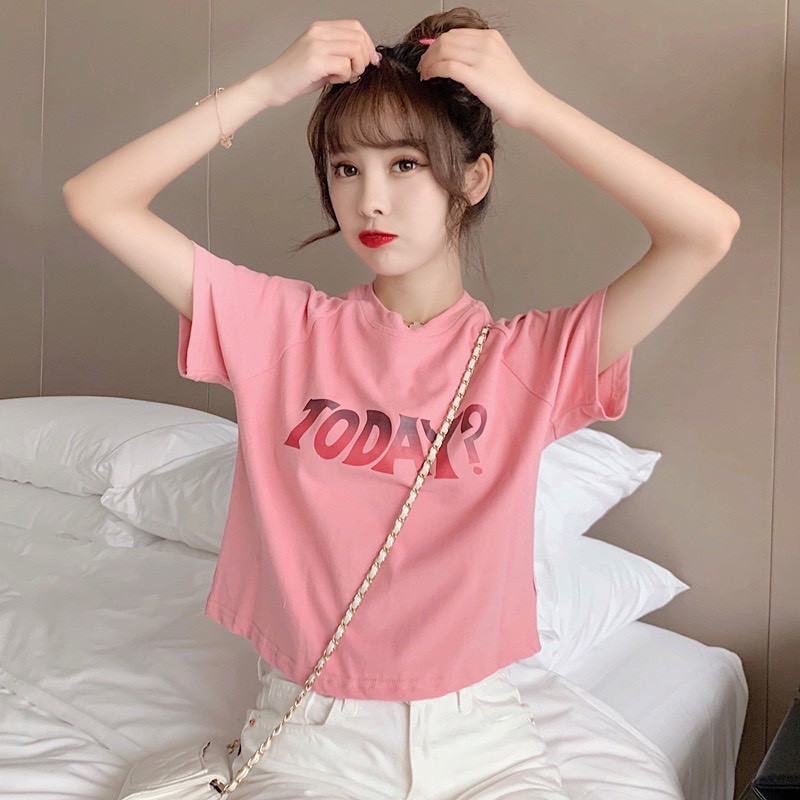 Áo Thun Croptop TODAY