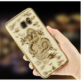 ỐP LƯNG RỒNG VÀNG 4D DÀNH CHO IPHONE/SAMSUNG