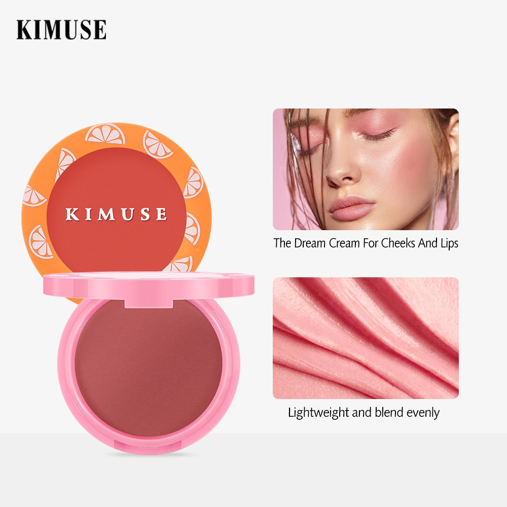 Son Môi Kiêm Má Hồng KIMUSE Dạng Kem Hương Trái Cây Ngọt Ngào 4g | BigBuy360 - bigbuy360.vn