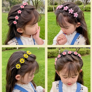 Cài Tóc Đính Hoa Dễ Thương Cho Bé Gái