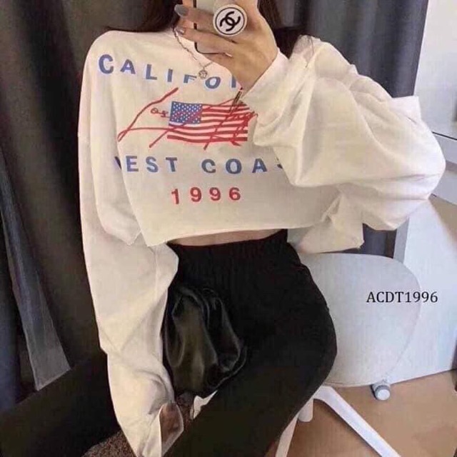 [xả kho] ÁO CRT IN HÌNH LÁ CỜ -ảnh thật trải sàn
