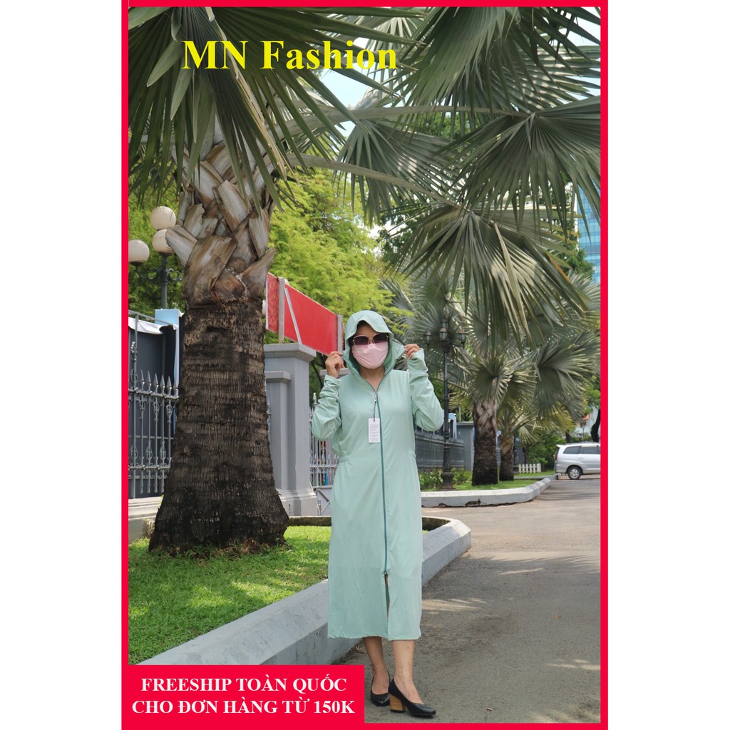 Váy chống nắng 🌞FREESHIP🌞 Áo chống nắng thông hơi toàn thân