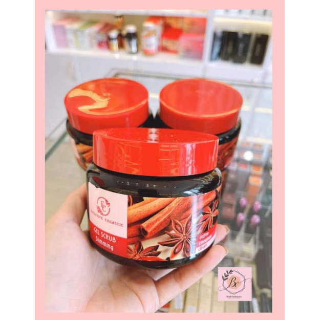TẨY DA CHẾT TOÀN THÂN BODY QUẾ HỒI & CÀ PHÊ EXCLICIVE COSMETICS 380G