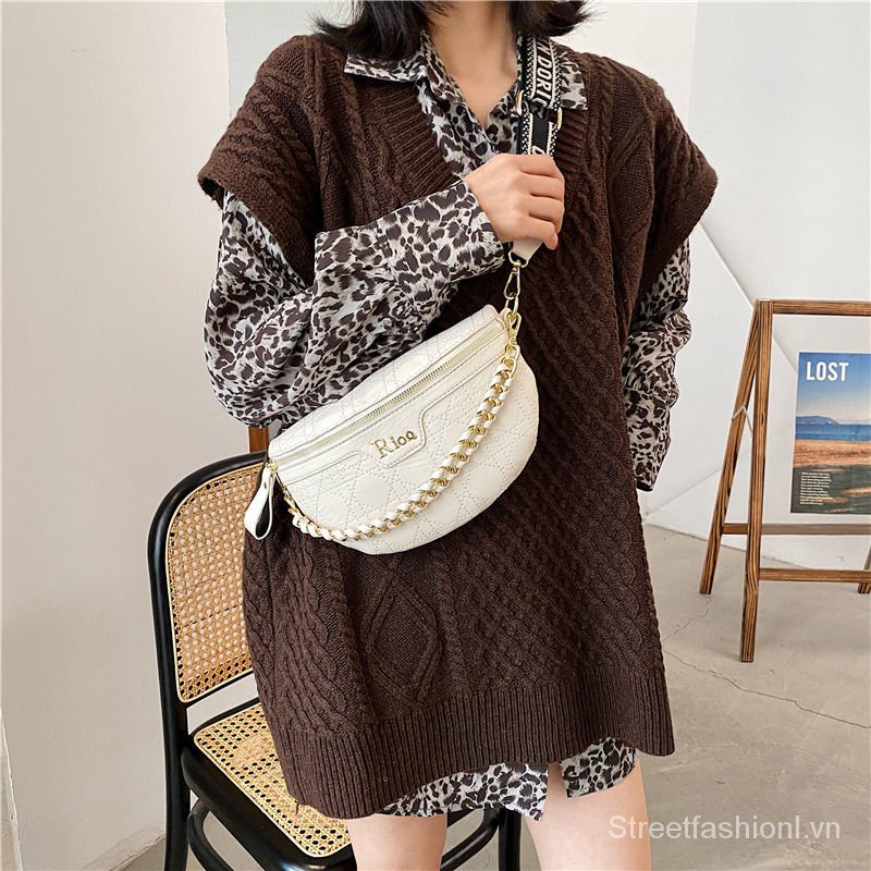 Túi đeo chéo trước ngực phong cách phương Tây thời trang dành cho nữ S2021 8a4m