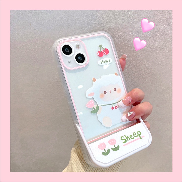Ốp lưng iphone chống lưng Cừu bông 6/6plus/6s/6splus/7/7plus/8/8plus/x/xs/11/12/13/14/pro/max/promax/plus/shin/case