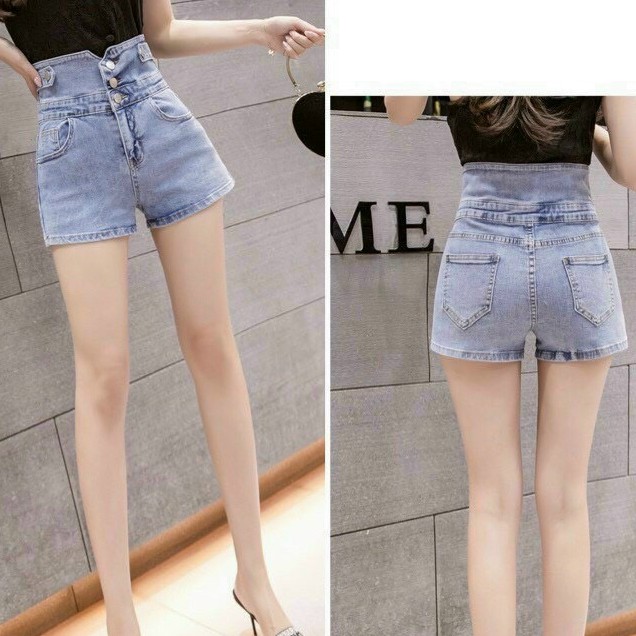 .9 mẫu Quần Jean ĐÙI Nữ Lưng Cao 🌈 Hàng Cao Cấp 🌈 Quần ĐÙI Nữ Co Giãn Lưng Cao ( ĐƯỢC ĐỔI TRẢ ) - Hàng mới về