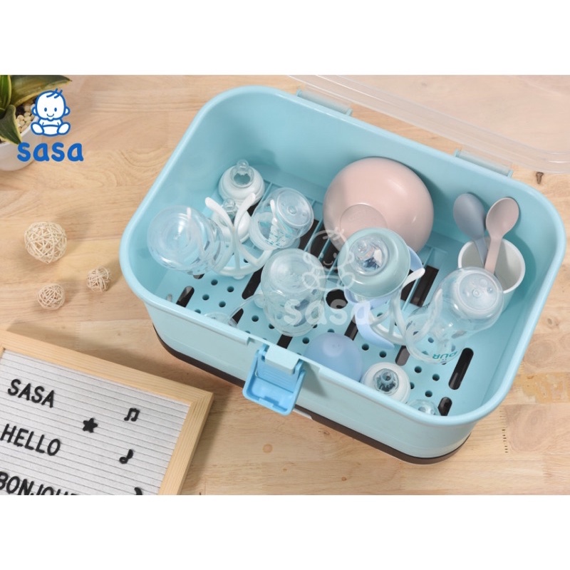 Úp Bình Sữa Cao Cấp có nắp đậy Sasa | SuPin