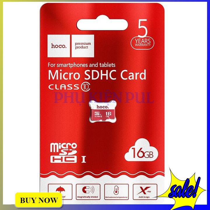 Thẻ Nhớ Micro SD 128GB Hoco Class 10 Chính Hãng - Bảo Hành 5 Năm