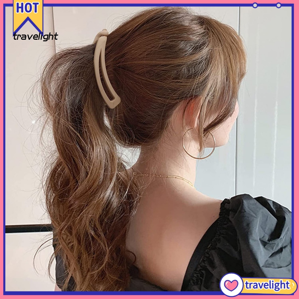 Kẹp Tóc Dạng Đứng Lớn Thiết Kế Đơn Giản Siêu Bền