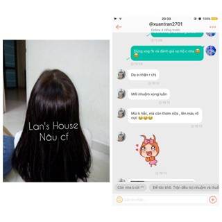 (Nâu cf ) Thuốc nhuộm tóc