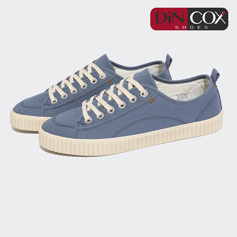 Giày Sneaker Vải Unisex DINCOX D27 Đơn Giản Hiện Đại Denim