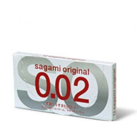 Sản xuất tại Nhật Bản bao cao su SAGAMI hộp 2 chiếc 0.02mm siêu mỏng như không dùng(Hibaby+ Store)