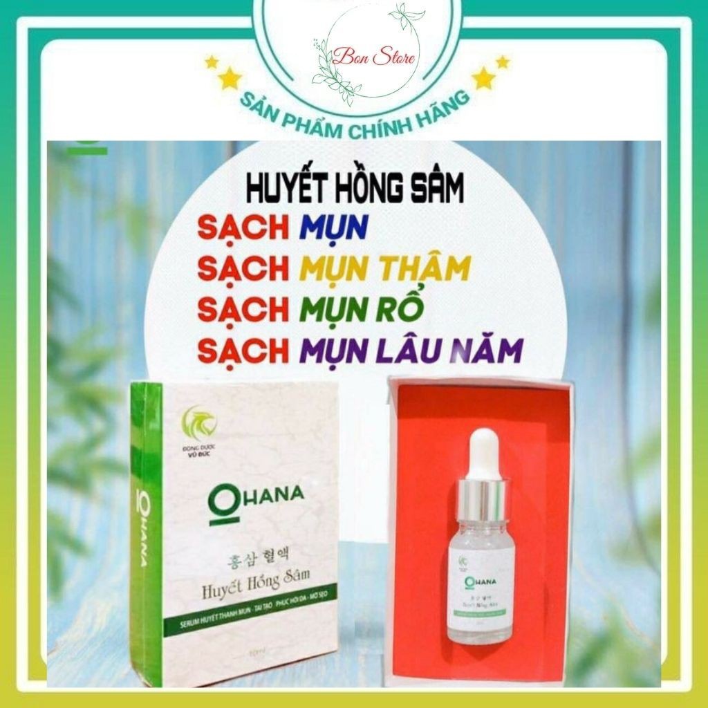 Serum Giảm Mụn Thâm Sẹo Rỗ Huyết Hồng Sâm 10ml Cam Kết Không Sưng Không Đỏ Hiệu Quả Ngay Lọ Đầu Tiên